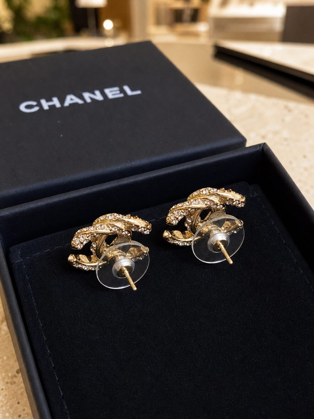 CHANEL Classic Parisian Earrings Style 5 | New with Box - Picture 6 of 9